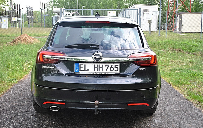 Opel Insignia cena 37700 przebieg: 215000, rok produkcji 2016 z Orneta małe 631